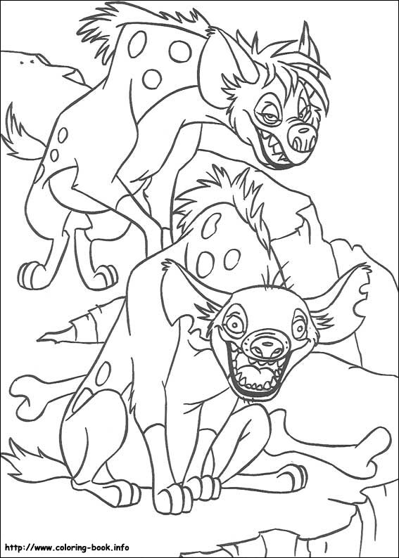 The Lion King coloring picture